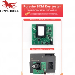 Yanhua Porsche BCM Key Tester for testing if the remote key working