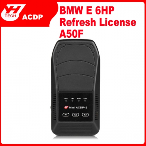 Yanhua ACDP A50F License for BMW E Series 6HP(GS19D) Gearbox/Transmission TCM EGS ISN Refresh
