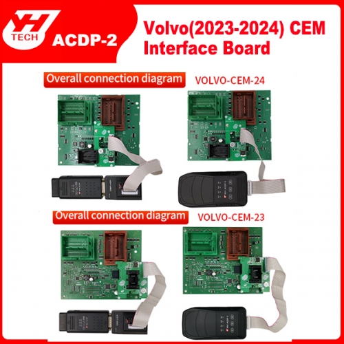 Yanhua ACDP Volvo(2023-2024) CEM Interface Board Set 2 Interface Boards