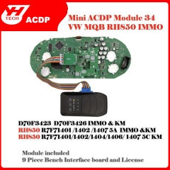 Yanhua ACDP Module 34 for VW MQB RH850 IMMO Add Keys & All Key Lost & Milage Correction with License A609(For Customer with Module 33)