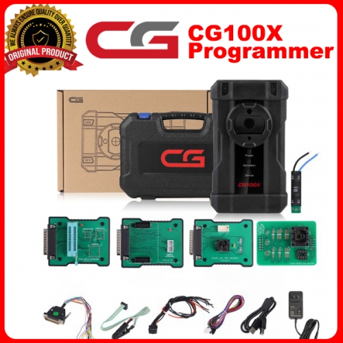 2024 CGDI CG100X Programmer for Airbag Reset Mileage Adjustment and Chip Reading Support MQB Add RH850 R7F701407 Get Free Pro V2 and D1 MQB Adapter