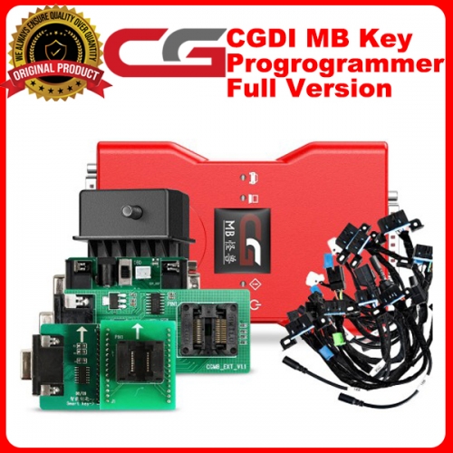 CGDI MB Key Progrogrammer Full Version + EIS/ELV Test Line + ELV Adapter + ELV Simulator + AC Adapter + New Diode