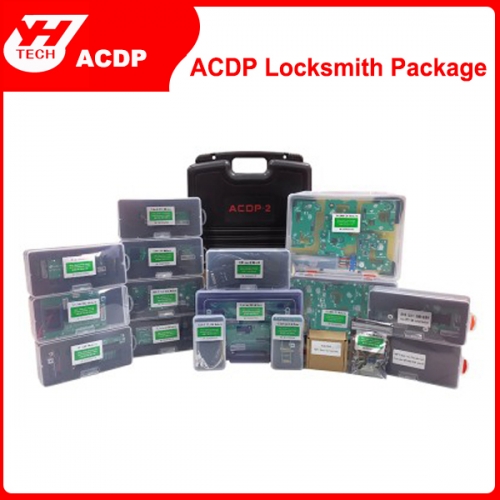 2024 Yanhua ACDP-2 Locksmith Package with Module 1/2/3/7/9/10/12/20/24/29/31/33/34 for BMW Land Rover JLR Porsche Volvo VW Audi Add Keys & All Key Los