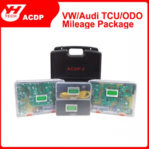 Yanhua ACDP-2 VW/Audi TCU/ODO Mileage Package with Module 21/25/30/33/34 for VW/Audi Gearbox and Cluster Mileage Correction