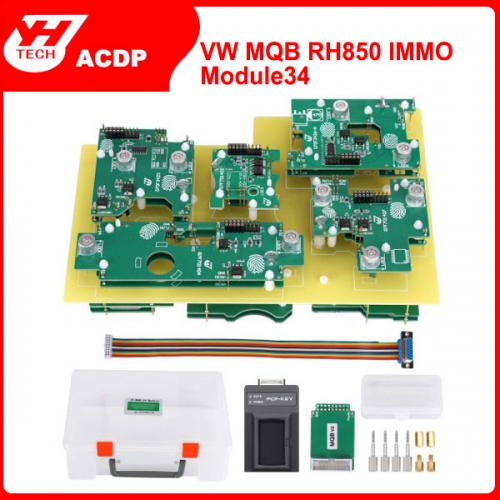 Yanhua ACDP Module 34 for VW MQB RH850 IMMO Add Keys & All Key Lost & Milage Correction with License A609(For Customer with Module 33)