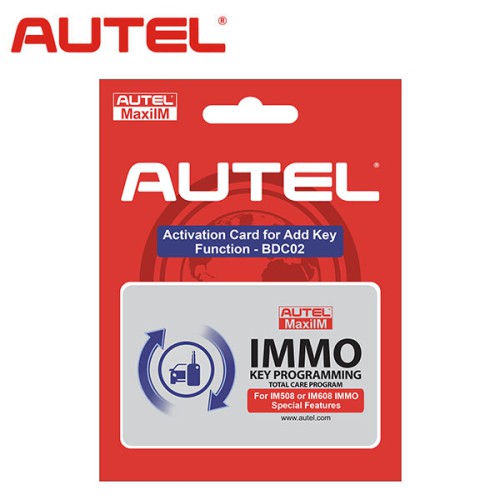 2025 Newest Autel Add Key IMMO Programming Functionality for BMW G-Chassis Vehicles One Year License Work on IM508 IM608 Series IM1 IM2